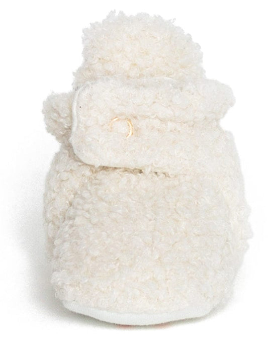 Robeez Snap Boots - Sherpa Ivory, 6-12 months