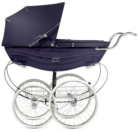 Silver Cross Balmoral Pram - Navy - SX6054-US