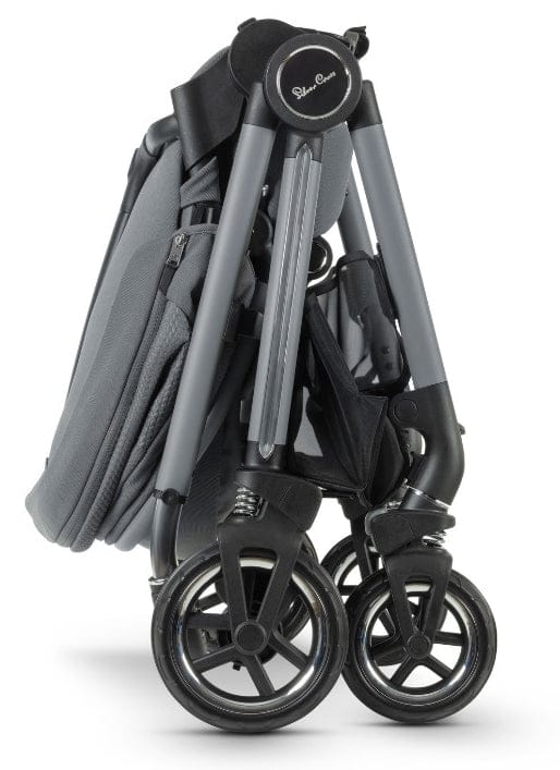 Silver Cross Dune Stroller + Compact Bassinet - Glacier - SX2268-GLBNDL