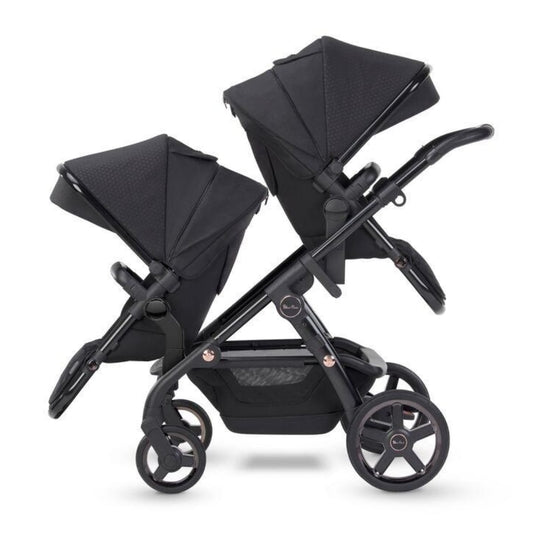 Silver Cross Wave 2022 Double Stroller - Eclipse - DBL-SX2267-ONUS