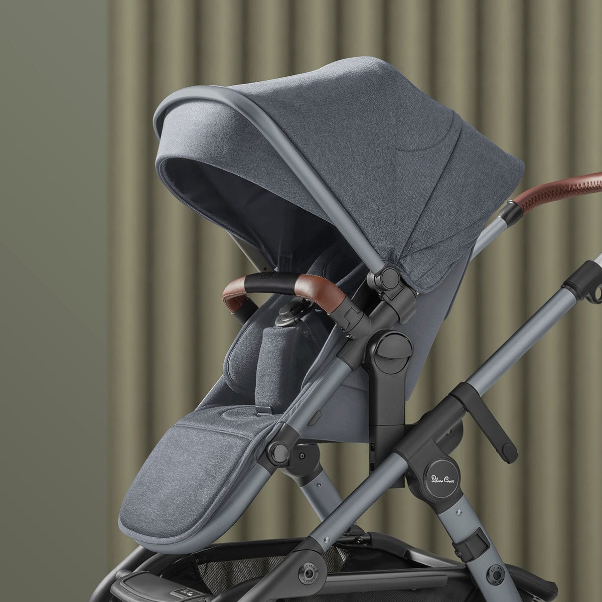 Silver Cross Wave Single-to-Double Stroller - Lunar - SX2280-LUUS