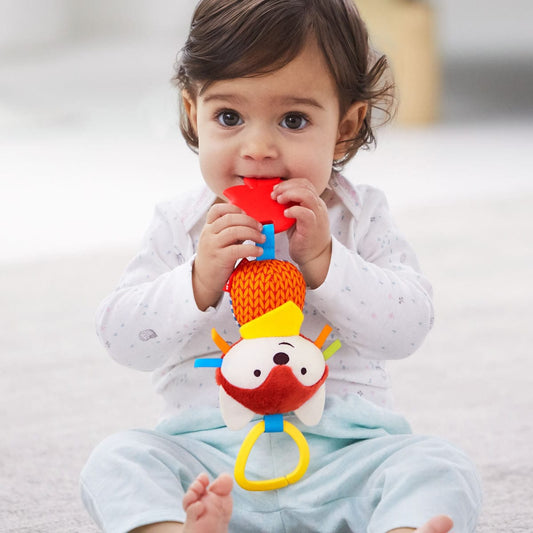Skip Hop Bandana Buddies Chime & Teethe Toy - Fox - 305407