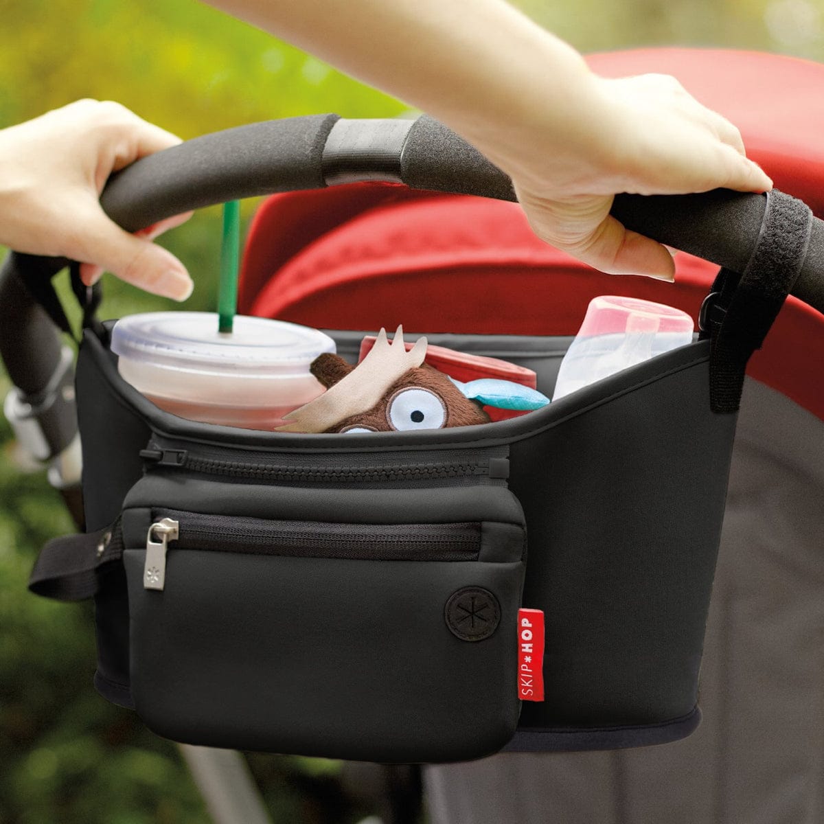Skip Hop Grab & Go Stroller Organizer - Black