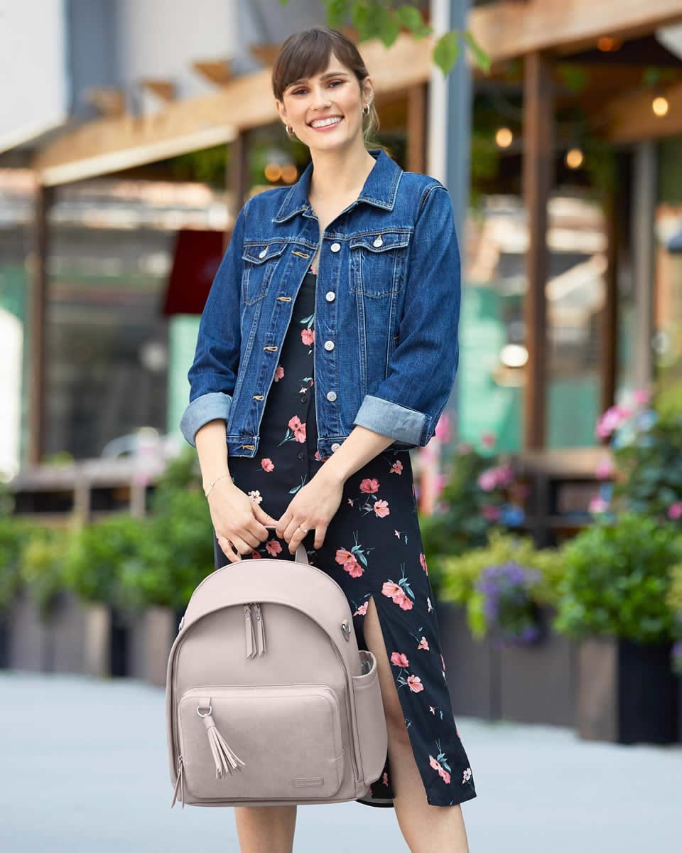 Skip Hop Greenwich Simply Chic Backpack Diaper Bag - Portobello