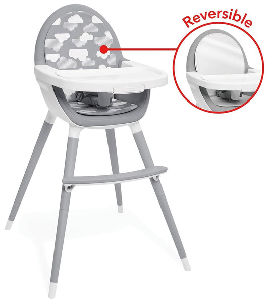 Skip Hop TUO Convertible High Chair - Grey/Clouds