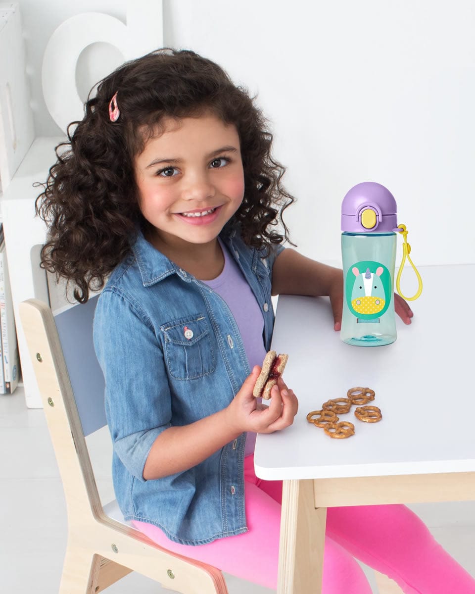 Skip Hop Zoo Lock-Top Sports Bottle - Unicorn