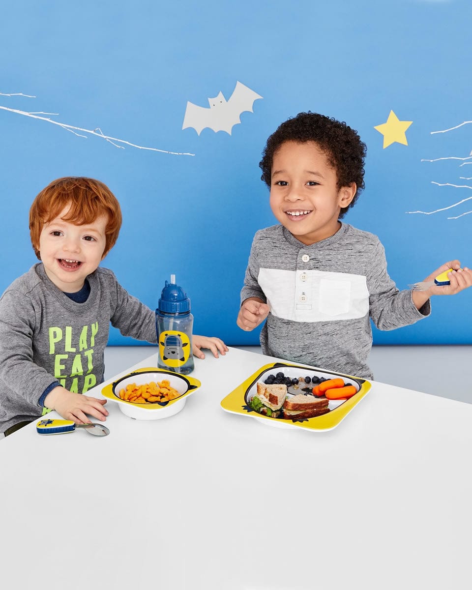 Skip Hop Zoo Melamine Plate & Bowl Set - Bat