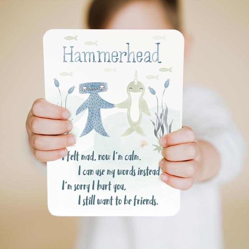 Slumberkins Kin Bundle - Hammerhead (Conflict Resolution) - 50501-SLUMBERKINS