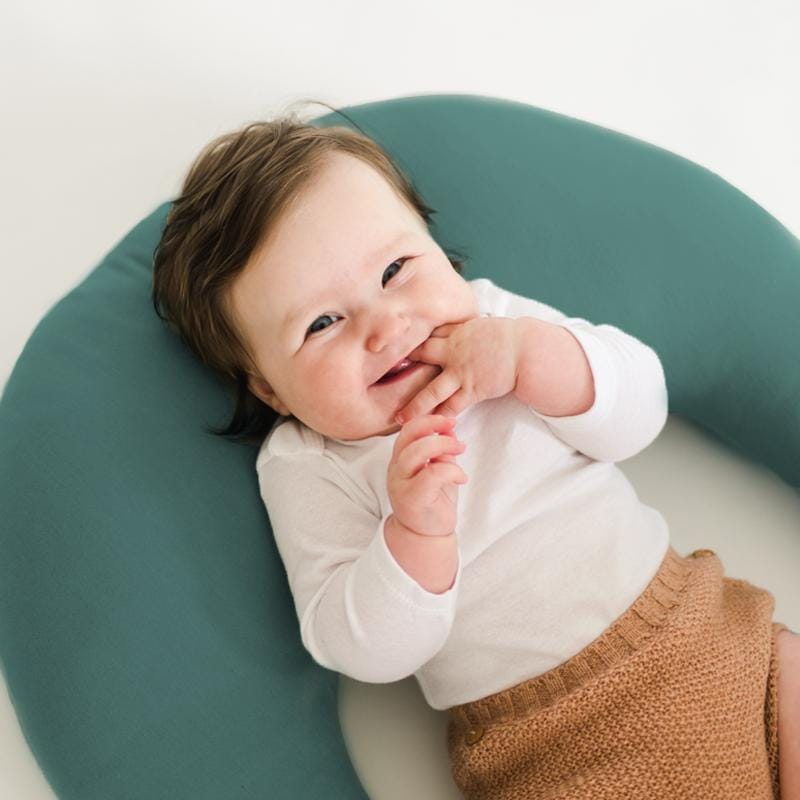 Snuggle Me Feeding + Support Pillow - Moss