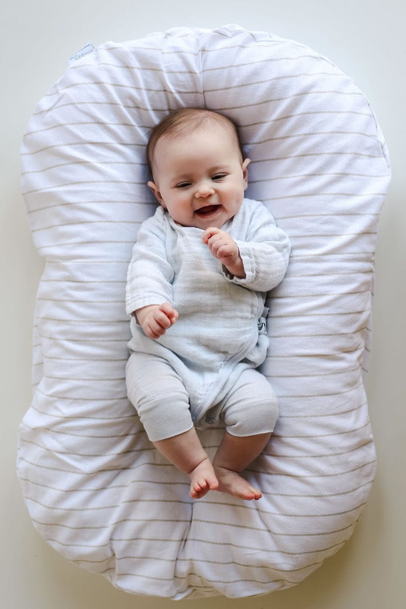 Snuggle Me Organic Lounger & Cover - Cottage Linen