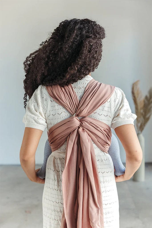 Solly Baby Loop Carrier, Standard - Dusty Pink - WW07