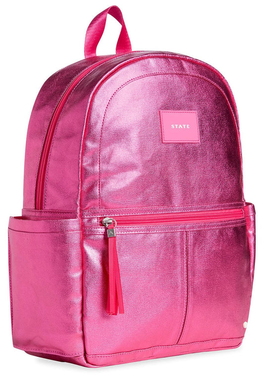 State Bags Kane Kids Backpack - Metallic Hot Pink Multi - F2264213653