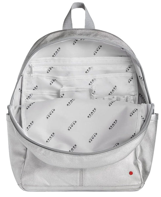 State Bags Kane Kids Backpack - Metallic Silver - X2264213040