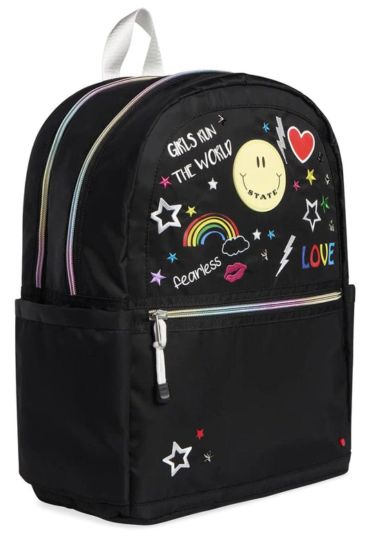 State Bags Kane Kids Double Pocket Backpack - Girl Power - F2262494009