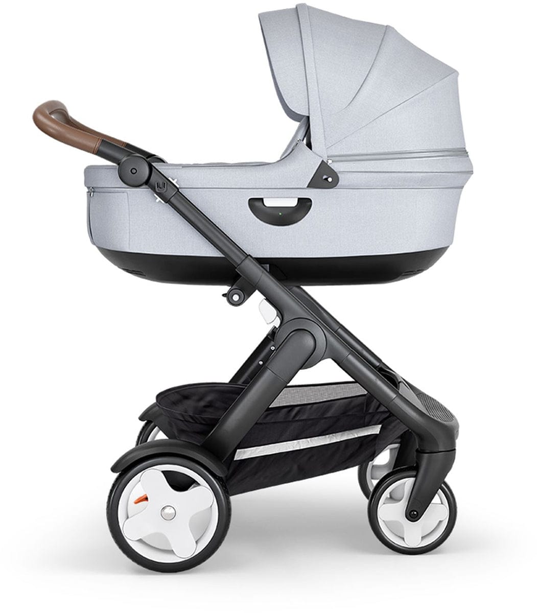 Stokke Stroller Carrycot - Black/Grey Melange - 504001