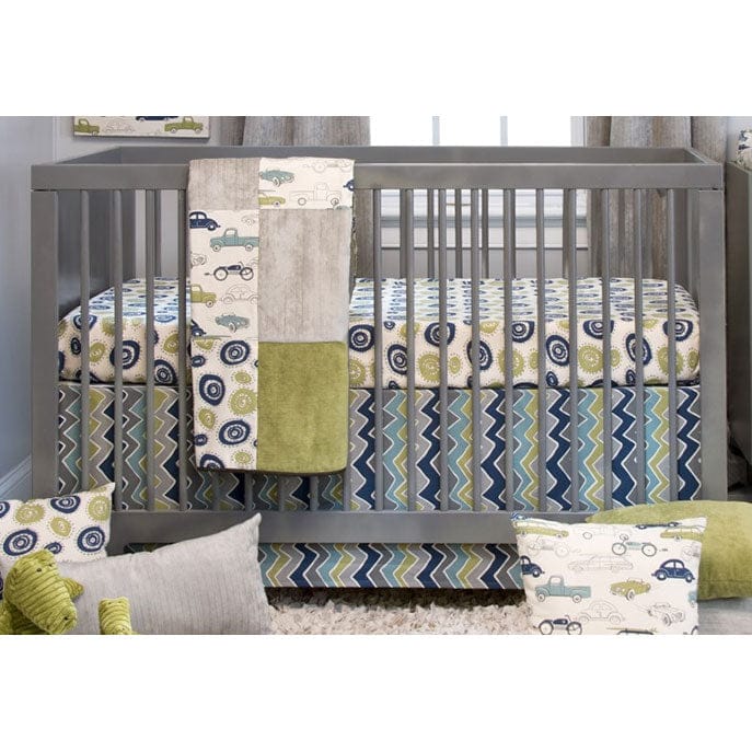 Sweet Potato Uptown Traffic 3 Piece Crib Bedding Set - 11830