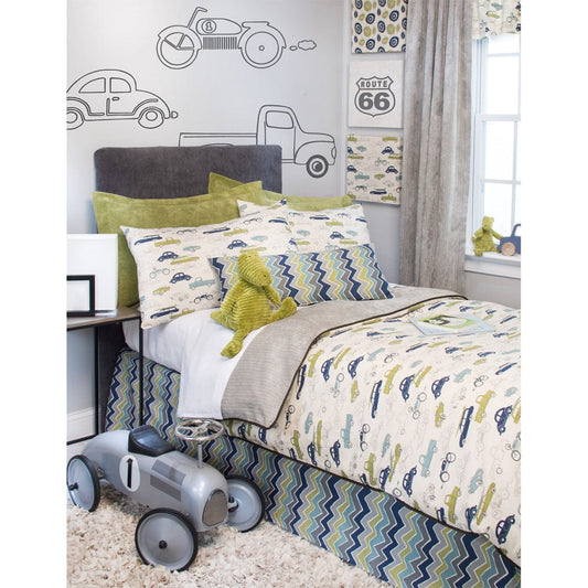 Sweet Potato Uptown Traffic Twin Duvet Cover - 63751