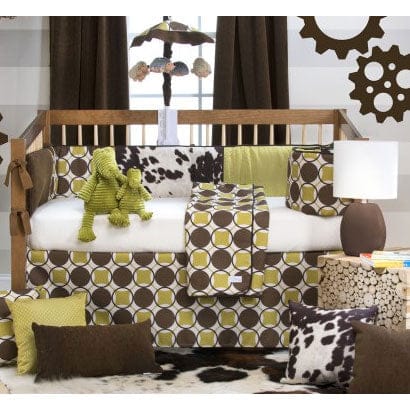 Sweet Potato Urban Cowboy 4 Piece Crib Bedding Set - 12140