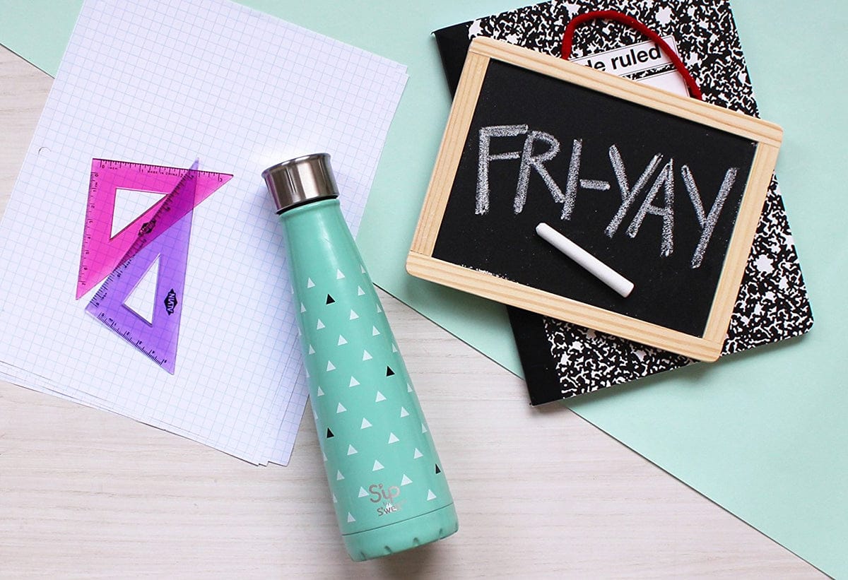 S'well S'ip 15oz Bottle - Tiny Triangles - 200215440