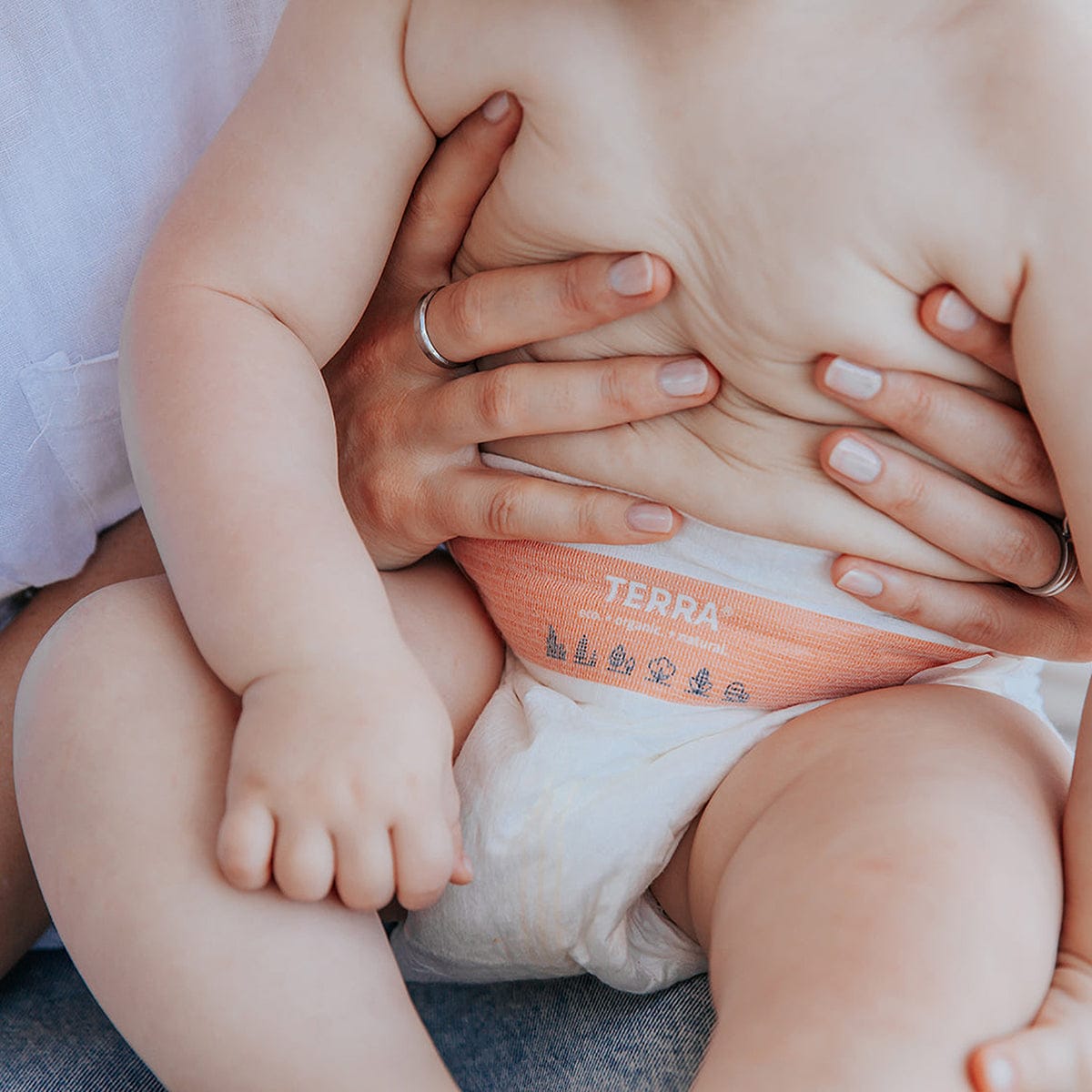 TERRA Plant-Based Diapers - Size 1/Newborn (24 Pack) - 20-11000