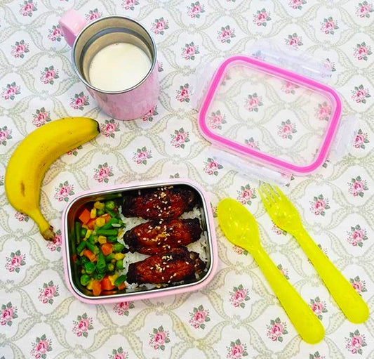 ThinkBaby The Complete BPA Free Feeding Set - Pink - 890397002011