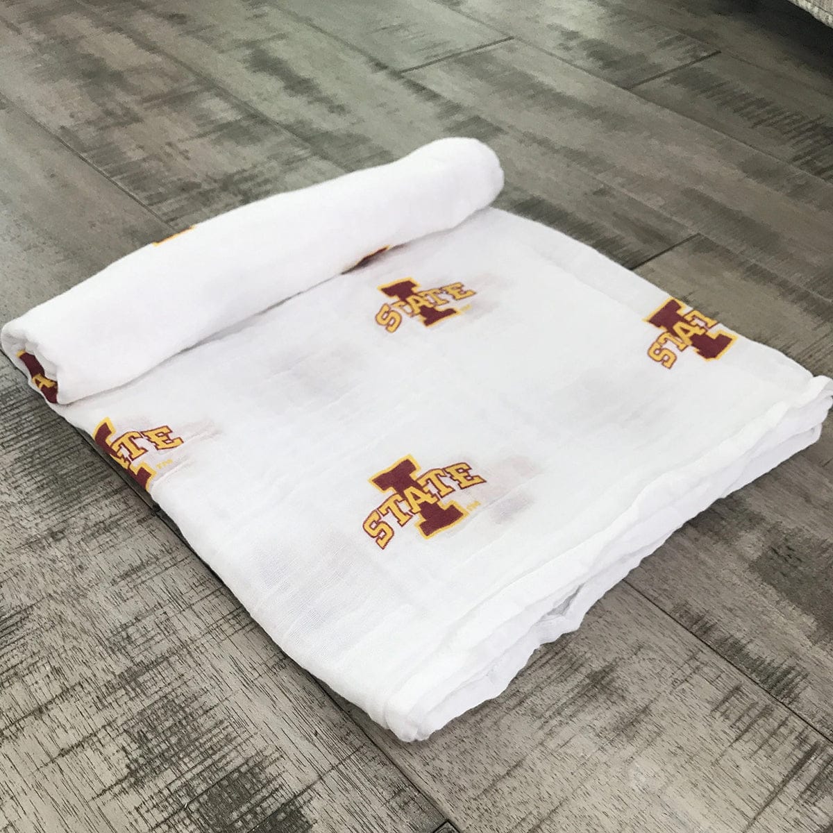 Three Little Anchors College Swaddle Blanket - Iowa State Cyclones - TLAIWS100