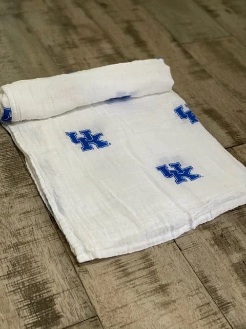 Three Little Anchors College Swaddle Blanket - Kentucky Wildcats - TLAUK100
