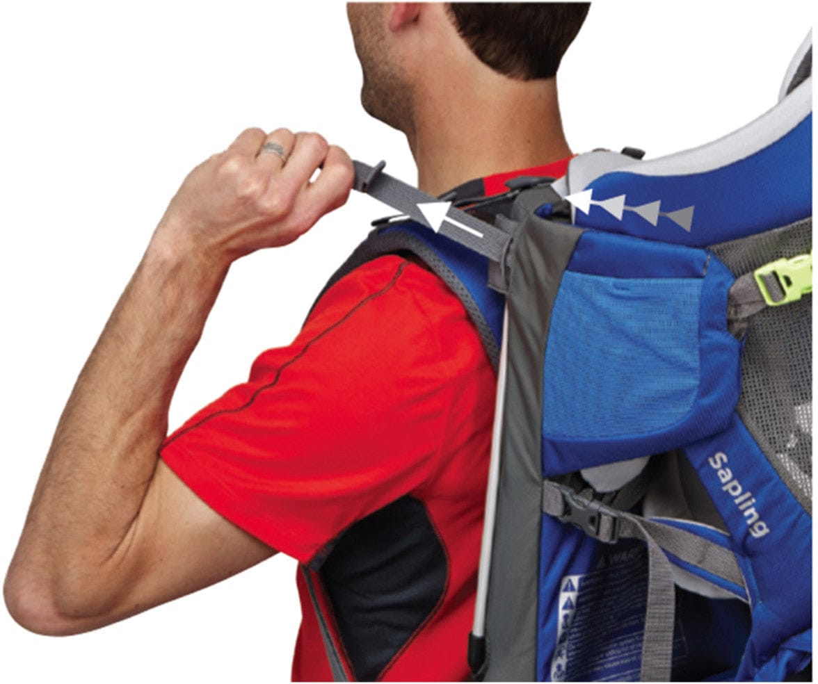 Thule Sapling Elite Child Backpack Carrier & Rain Cover - Dark Shadow - 210102-210300