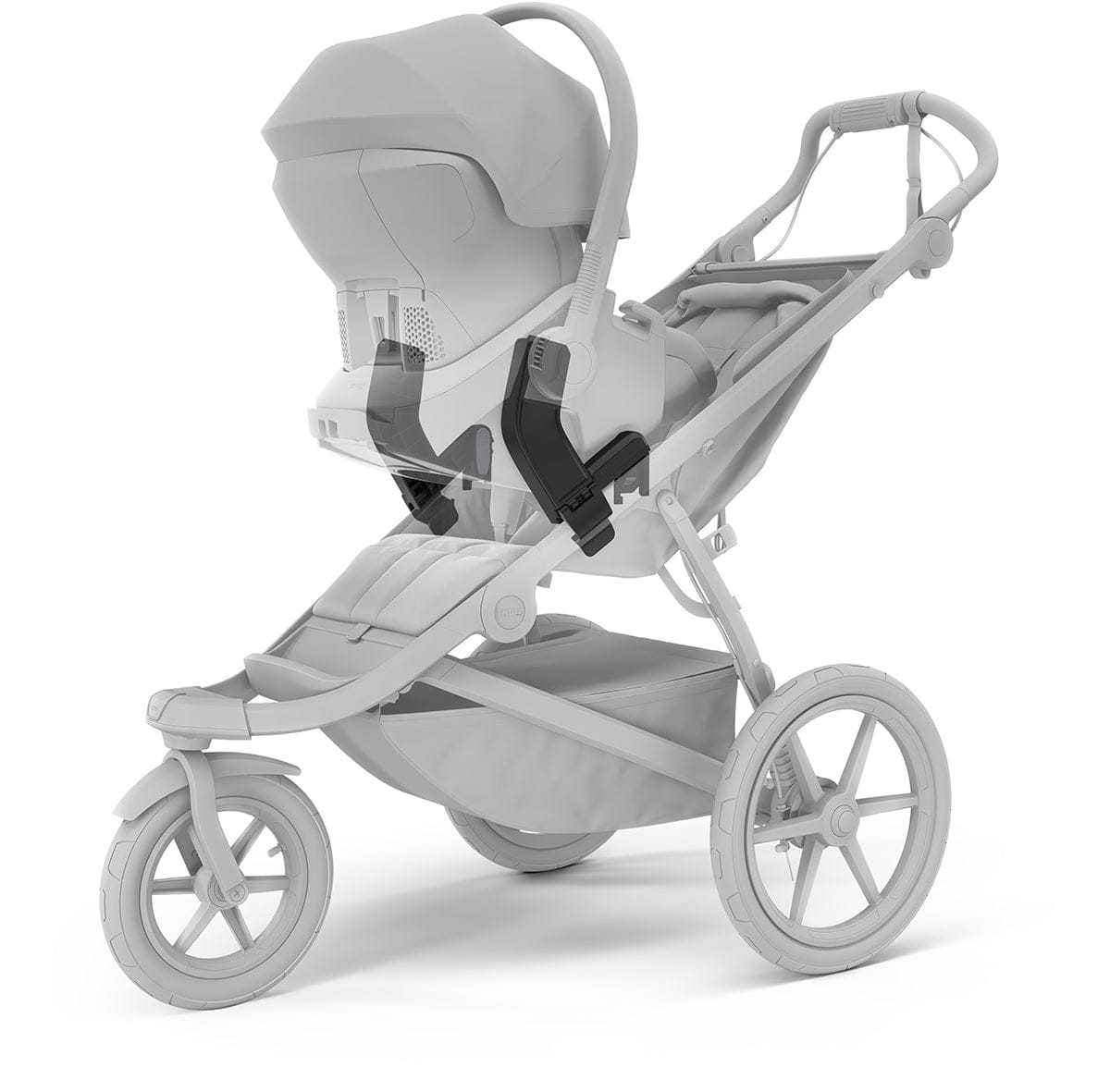 Thule Urban Glide 3 Single / Urban Glide 4-Wheel Car Seat Adapter for Maxi Cosi / Cybex / Nuna - 20110761