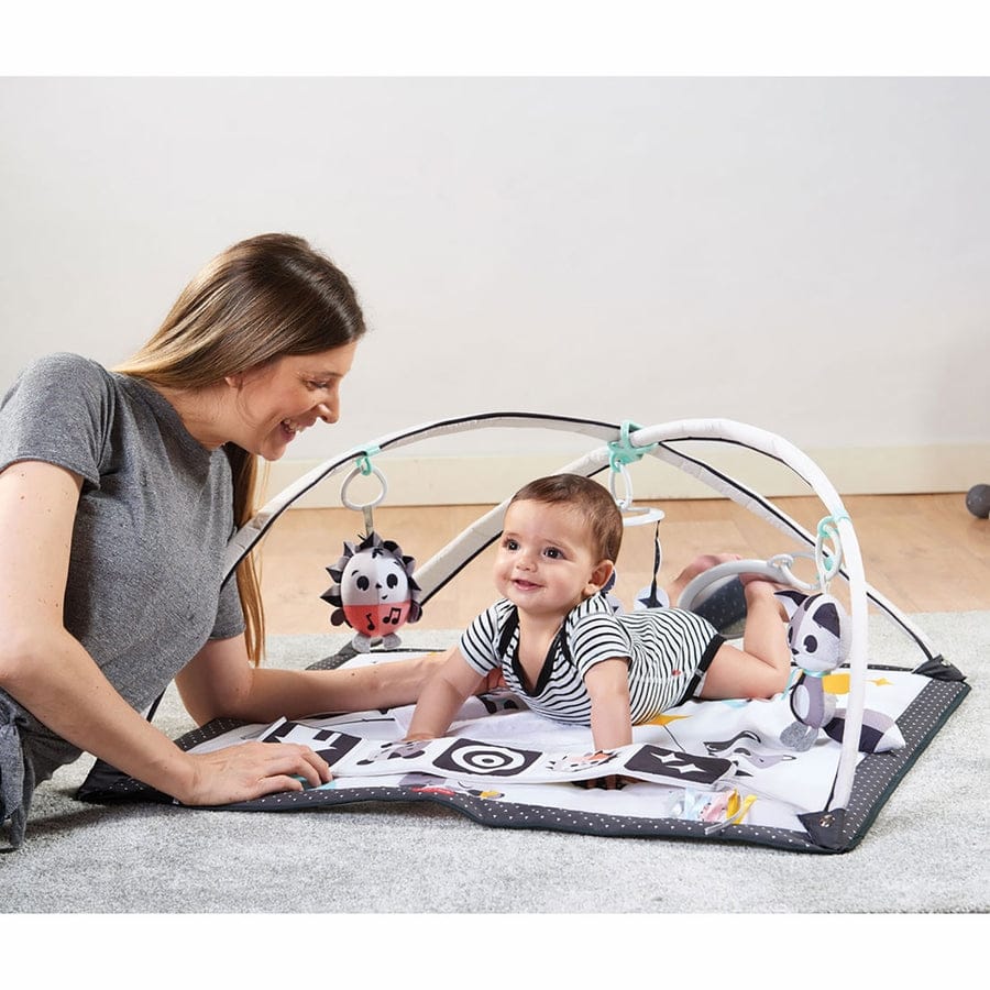 Tiny Love Magical Tales Black & White Gymini Activity Play Mat With Book - TO0970708