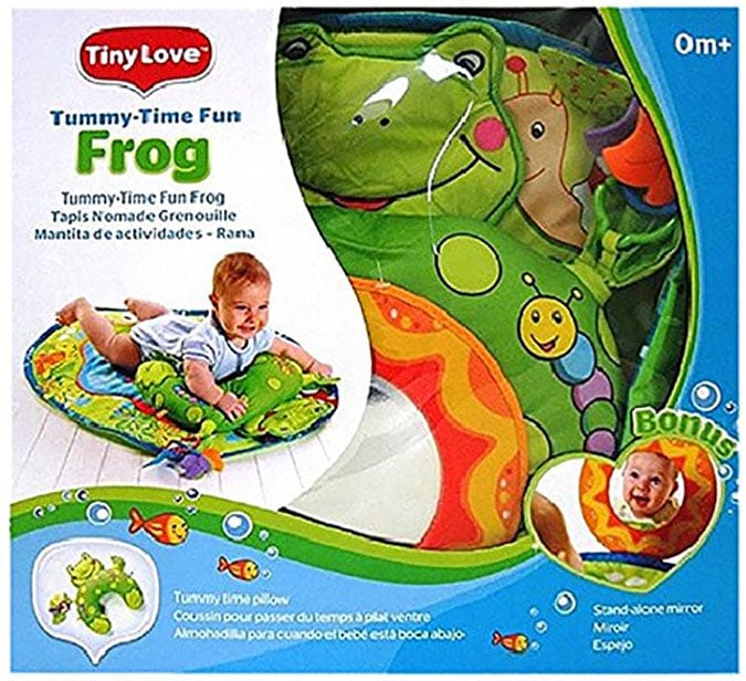Tiny Love Tummy Time Fun Frog Pillow & Mat - 00941-003