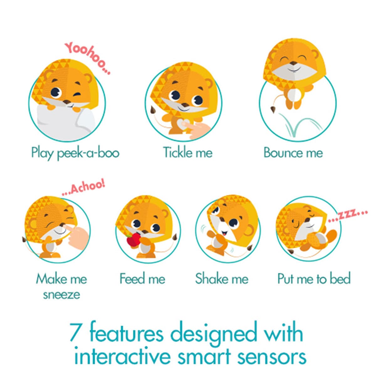 Tiny Love Wonder Buddies - Leonardo Lion - TO1130700