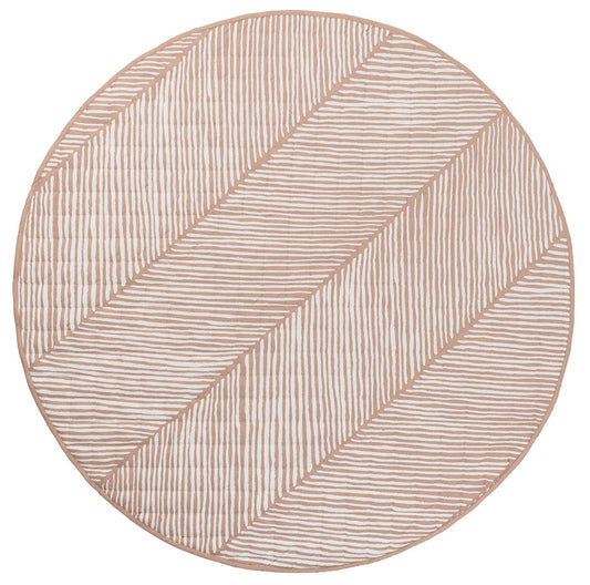 Toddlekind Quilted Cotton Reversible Playmat - Sea Shell - 4260620339119