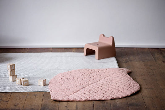 Toddlekind Leaf Organic Cotton Playmat - Sea Shell - 4260620339164