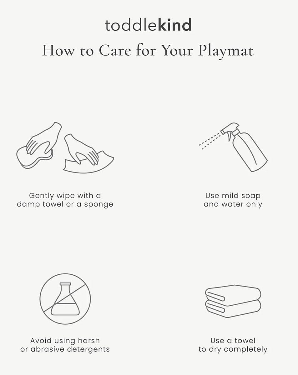 Toddlekind Printed Foam Puzzle Playmat - Earth - Dove - 4260620339973