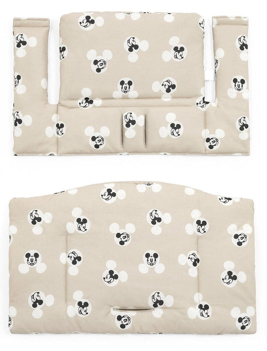 Stokke Tripp Trapp High Chair and Cushion with Stokke Tray - Black / Mickey Signature - 643500