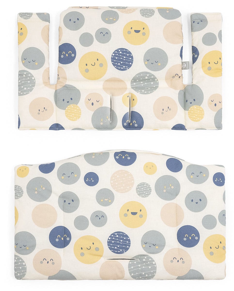 Tripp Trapp High Chair and Cushion with Stokke Tray - Walnut / Soul System