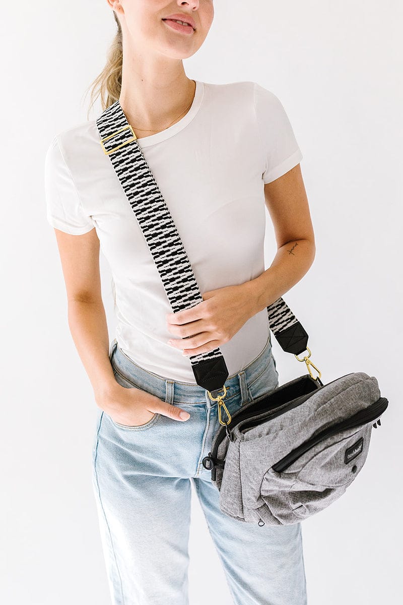 Tushbaby Patterned Crossbody Strap - Chevron - BWCHEV-STRAP