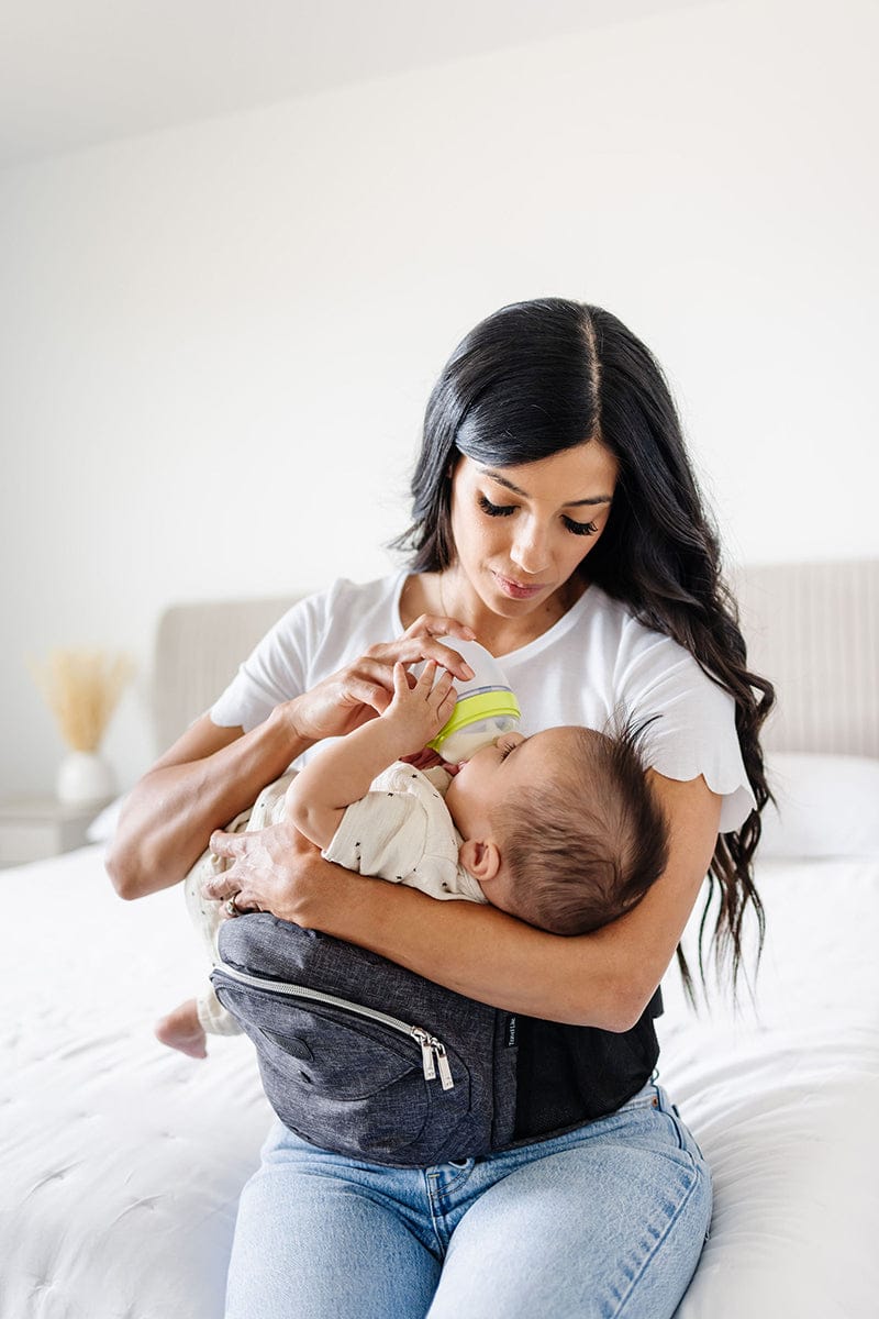 Tushbaby Travel Lite Hip Seat Carrier - Charcoal - TB-LITE-CHAR