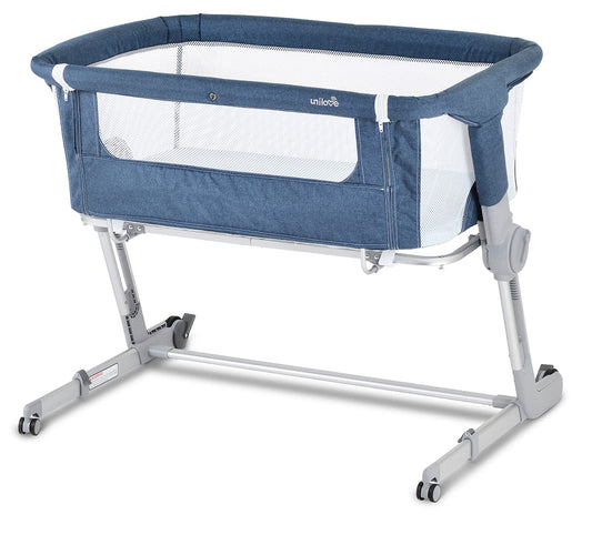 Unilove Hug Me Plus 3-in-1 Bedside Sleeper - Airflow Blue - uni-hpb