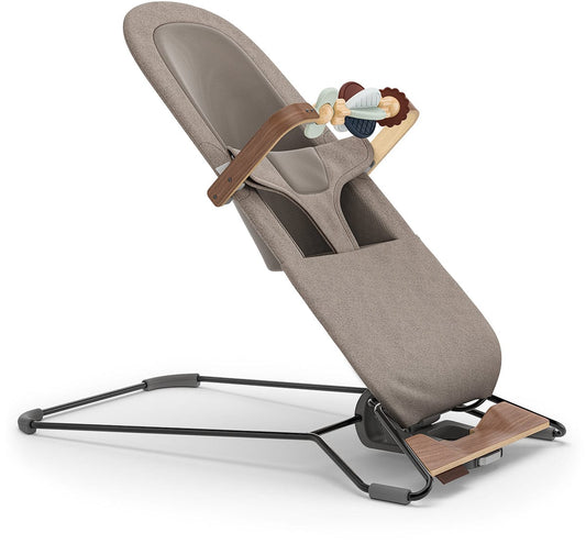 UPPAbaby Mira Bouncer Toy Bar - Wonder Wheel (Multicolor / Walnut Wood)