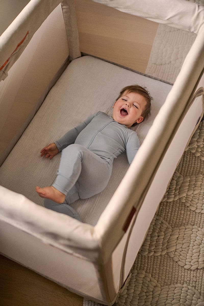 UPPAbaby Organic Cotton Mattress Cover for REMI - 0901-PBC-WW