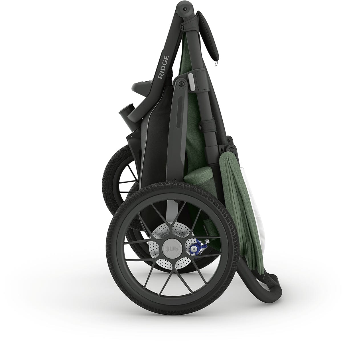 UPPAbaby Ridge Jogging Stroller + PiggyBack Ride-Along Bundle - Gwen - 1402-RDG-US-GWN-0901-RPB-WW