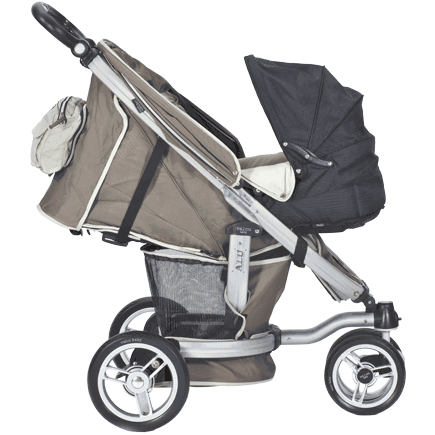 Valco Single ION Bassinet in Raven - ION9289