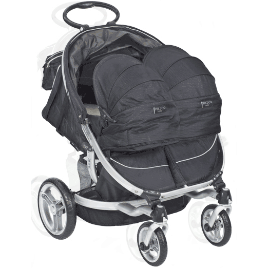 Valco Twin ION Bassinet in Raven - ION9285