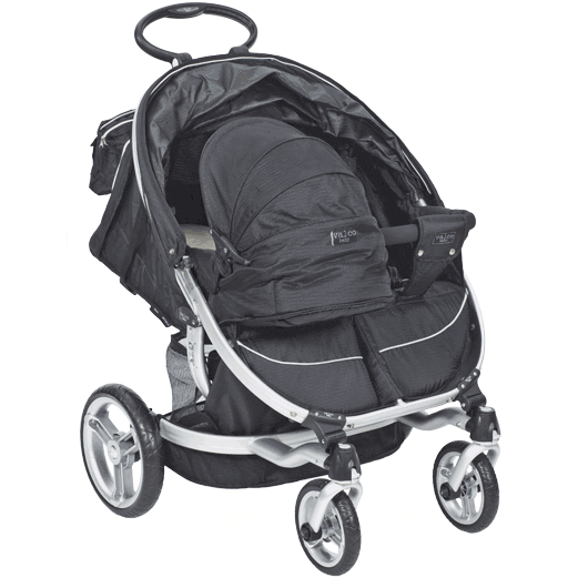 Valco Twin ION Bassinet in Raven - ION9285