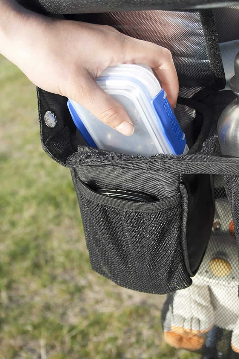 Valco Universal Stroller Caddy Organizer - Black - ACC9198