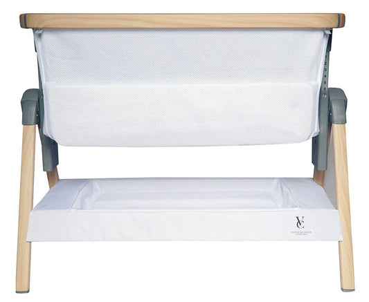 Venice Child California Dreaming Bedside Bassinet - White Wood - VCHD-CD01W-01