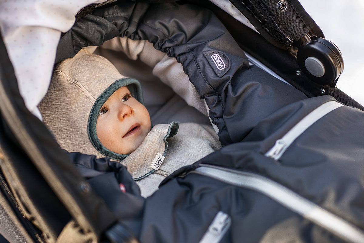 Voksi Active Footmuff - Iron Anthracite / Light Grey