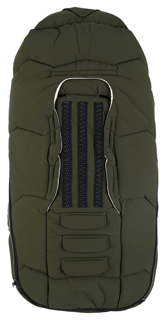 Voksi Urban Footmuff - Pine Green / Cream